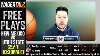 New Mexico vs Utah State Predictions and Picks | College Basketball Betting Advice and Tips | Feb 1