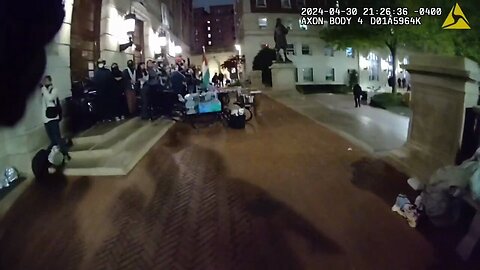NYPD has released the full bodycam footage inside Hamilton Hall.