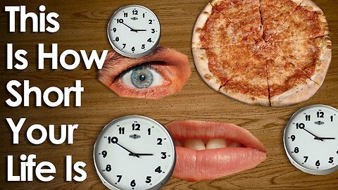 Your Entire Life Explained In Pizza Slices - This Is How Much Time You Have