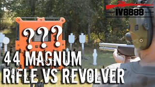 44 Magnum Rifle vs Revolver