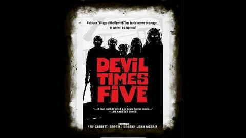 Devil Times Five 1974 | Classic Horror Movie | Vintage Full Movies | People Toys 1974