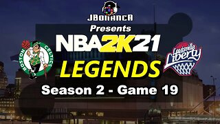 OVERTIME THRILLER! - Celtics vs Liberty - Season 2: Game 19- Legends MyLeague #NBA2K