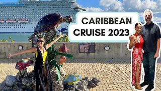 CRUISE WITH US! | Sky Princess Caribbean cruise 2023