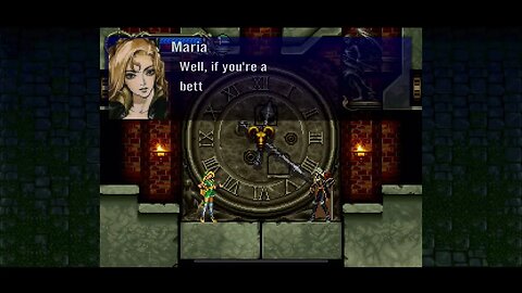 Castlevania Symphony of the Night First Meeting with Maria