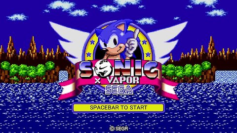 This game is forgotten | Sonic x Vapor gameplay