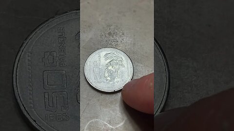 Overly Excited Overview OF A 50 Centavos Mexican Coin