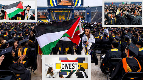 PRO-PALESTINIAN STUDENTS PROTESTERS REMOVED BY THE POLICE DURING UM SPRING 2024