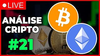 ANÁLISE CRIPTO #21 - #bitcoin #ethereum #shib #agix #orai