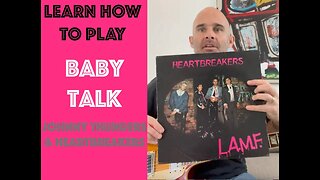 How To Play Baby Talk On Guitar Lesson WITH SOLO! [Johnny Thunders & The Heartbreakers]