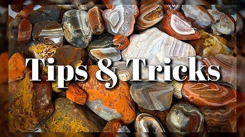 How to easily indentify and find agates!