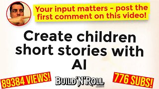 Create children short stories with AI