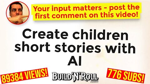 Create children short stories with AI