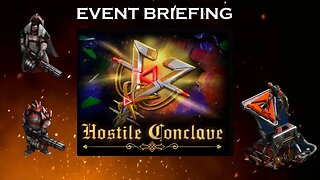 War Commander - Hostile Conclave - Event briefing