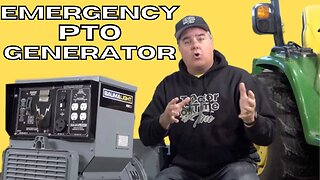 Power Your Home with Your Compact Tractor! PTO Generator Pros & Cons!