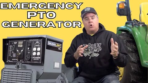 Power Your Home with Your Compact Tractor! PTO Generator Pros & Cons!