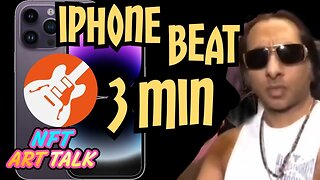 📱🎶 How To Make A Beat On The Iphone in 3 minutes (GarageBand ios) - The Renaissance Jam
