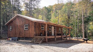 CLEARING WOODLAND FOR NEW BUILDINGS | OFF GRID TIMBER FRAME CABIN |