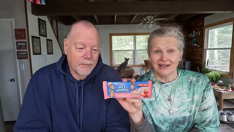 Kellogg's Rice Krispies Strawberry Flavored Candy Bar By Frankford. This One Surprised Us!