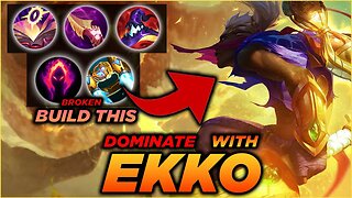 HOW TO PLAY EKKO JUNGLE SEASON 13 - Build & Runes - Ekko JG guide