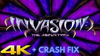 ⭐ INVASION - THE ABDUCTORS + Crash Fix | 4K/60ᶠᵖˢ | ARCADE #walkthrough #longplay #playthrough
