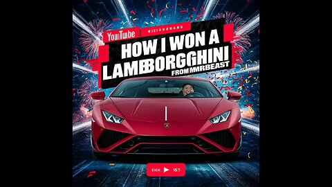 How I Won A Lamborghini From MrBeast