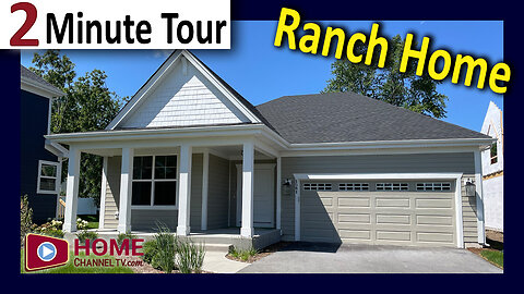 Ranch Home Tour - The Oakfield at Munhall Glen in St. Charles, IL - Built by Airhart Construction