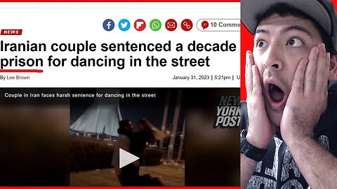Iranian Couple SENTENCED To 10 YEARS In Prison For Dancing