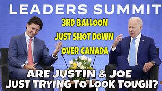 Flying Object was JUST SHOT DOWN Over Canada at Trudeau’s Request
