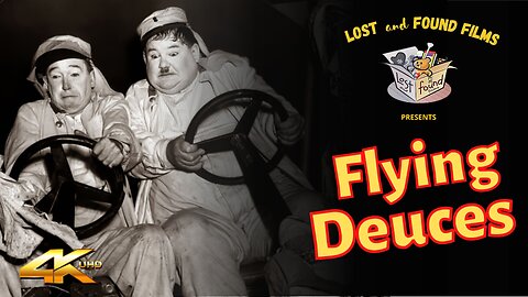 THE FLYING DEUCES (1939) Stan Laurel, Oliver Hardy & Jean Parker | Comedy, War | 4K UHD | B&W