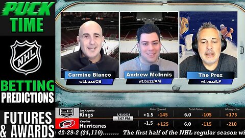 NHL Picks, Predictions and Props | NHL Futures and Awards Update with the Puck Time Crew