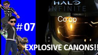 EXPLOSIVE CANONS!!! Friends Playing Halo Infinite (Co op) #07