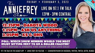 Chinese Spy Balloon, Ask Me Anything, Big Announcement! • Annie Frey Show 2/3/23