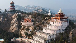 Exploring Abandoned Double Dragon Chinese Temple Resort Hidden Away In The Mountains