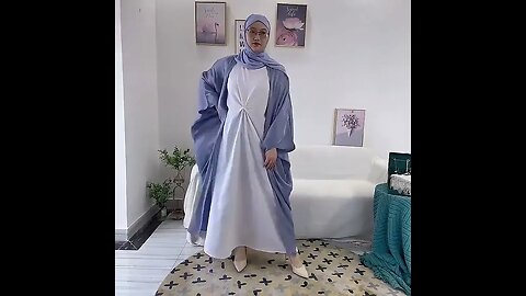 Elegant Eid Autumn Bat Sleeve Muslim Abaya Women Dress | ʟɪɴᴋ ɪɴ ᴛʜᴇ ᴅᴇꜱᴄʀɪᴘᴛɪᴏɴ 👇 ᴛᴏ ʙᴜʏ