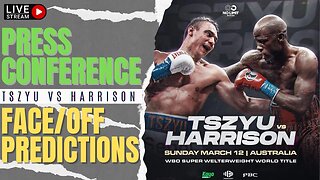 LIVE: Tim Tszyu vs Tony Harrison PRESS CONFERENCE & Fight Preview With TstreeT & BIG J