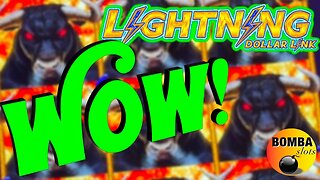 EPIC RUN on BRAND NEW LIGHTNING DOLLAR LINK! #Casino #LasVegas #SlotMachine JACKPOT HANDPAY!