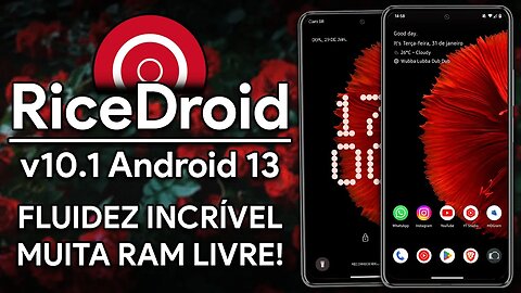 RiceDroid ROM v10.1 Obbattu | Android 13 | FLUIDEZ INCRÍVEL EM 60HZ! MUITA RAM LIVRE!