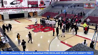 NCTV45 Presents High School Basketball PINE RICHLAND VS NEW CASTLE VARSITY FEB 7 2023