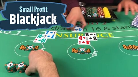 Profitable Blackjack Session - When you need to take a little bit off the table - NeverSplit10s