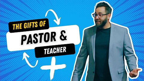 The spiritual gifts of pastor and teacher- what's the difference? #sermonclip