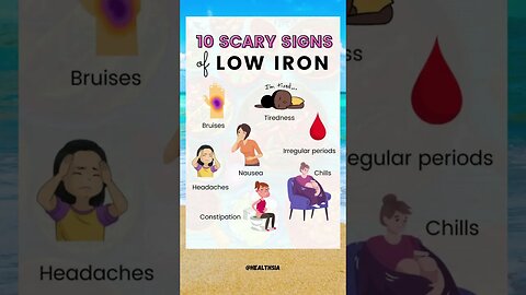 10 Scary Iron Deficiency Symptoms