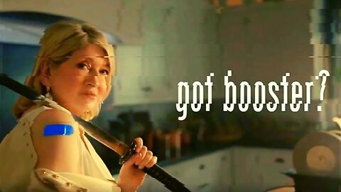 Martha Stewart Thinks It's Cool To Get Boosted
