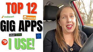 TOP 12 Gig Apps To Make Money 💲💲 (I've Tried Them All)