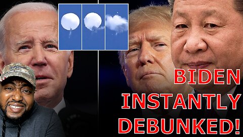 Biden DOD INSTANTLY DEBUNKED Accusing Trump Of Allowing Chinese Air Balloon In US As China FUMES!