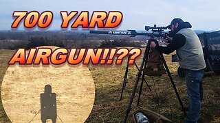 Extreme Long Range with a .45 Caliber Airgun!