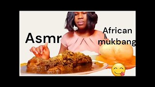 Asmr mouth sound mukbang video