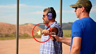 Here's What Happens When You Grab a Firing Pistol!