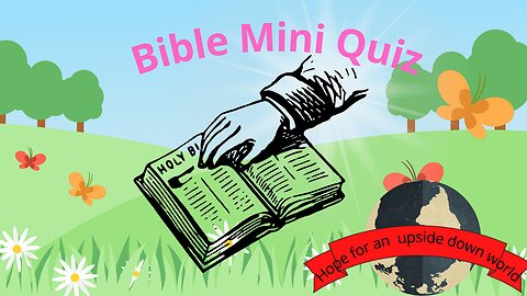 Bible Mini Quiz 1 John 4:11-12 Level 2