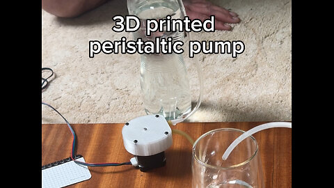 Peristaltic pump #3dprinting #diy