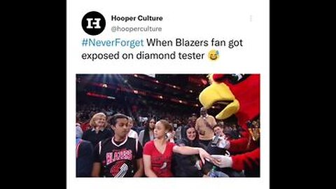 BLAZERS FAN GETS EXPOSED ON DIAMOND TESTER *RELATIONSHIP ENDS